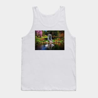 Swans On The Lake Tank Top